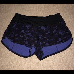 Size 2 lululemon speed short